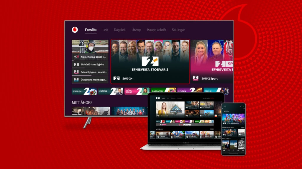 XroadMedia powers Vodafone Iceland's seamless experience. 