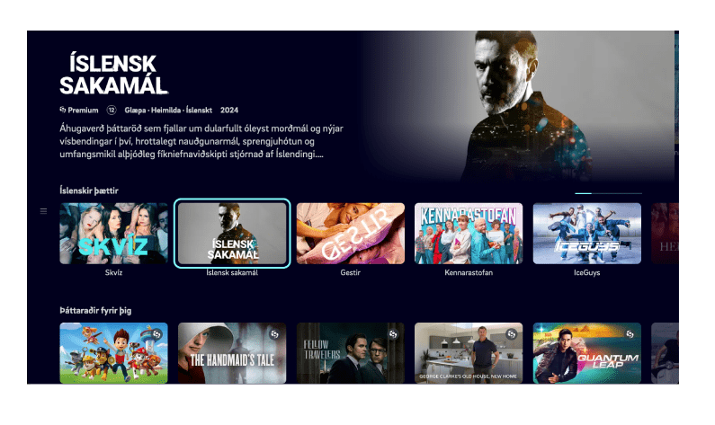 Síminn to Further Expand Personalized Experiences with XroadMedia