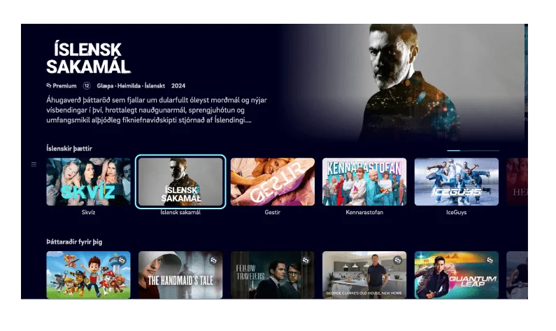 Síminn to Further Expand Personalized Experiences with XroadMedia